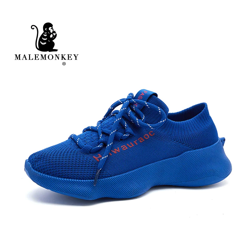 

Running Shoes Women 2022 Summer Designer Mesh Breathable Couple Shoes Lace Up Light Platform Sneakers Non Slip Female Shoe Black