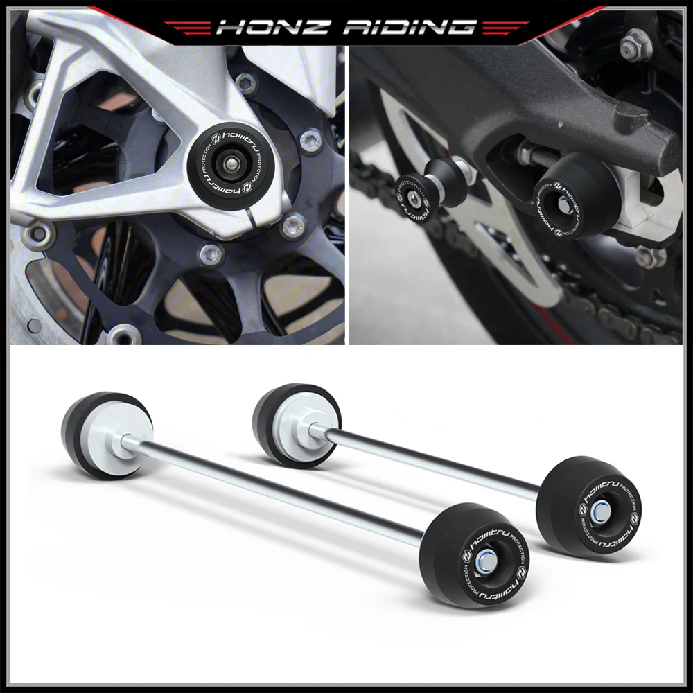 

For KAWASAKI Ninja ZX10R ZX-10R ZX-10RR 2016-2023 Wheel Spindle Axle Cover Kit