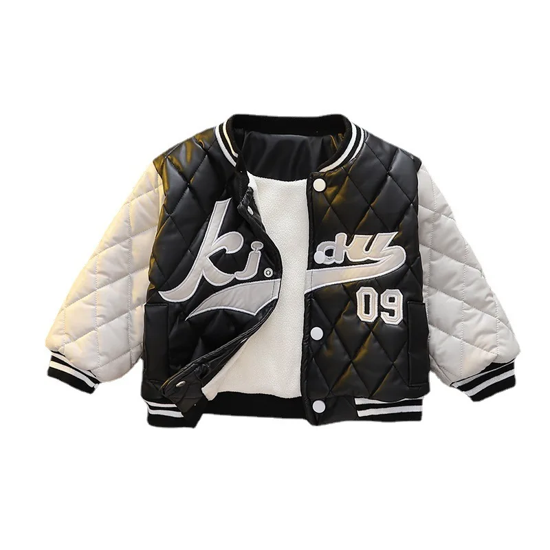 

New Autumn Winter Baby Girl Clothes Kids Coat Children Boys Fashion Thick Jacket Toddler Sports Casual Costume Infant Sportswear