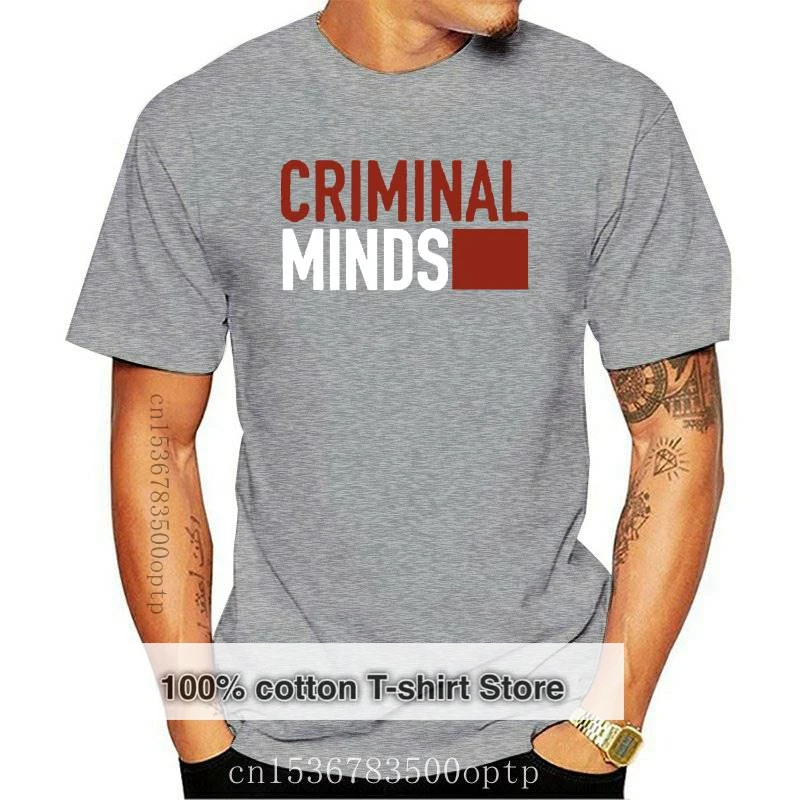 

New Criminal Minds Fanatic TV Show Series Logo Mens Black T-Shirt Size S to 3XL