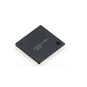 （1PCS） NEW ATMEGA169A-AU / ATMEGA169P-16AU / ATMEGA169V-8AU / ATMEGA169PA-AU / ATMEGA169PV-8AU IC QFP-64 High Quality