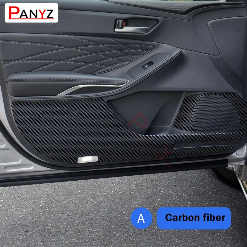 Внутренний дверной коврик автомобиля противоударная накладка наклейка