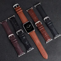 bracelet belt genuine leather band for apple watch 42mm 38mm 44mm 40mm 41mm 45mm strap for iwatch 7 6 se 5 4 3 2 1 wristband