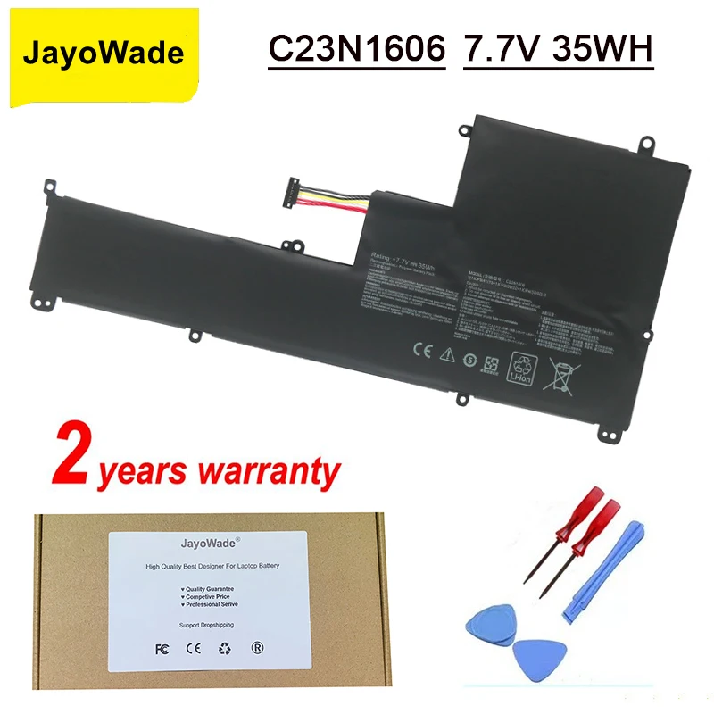 JayoWade Новый C23N1606 Аккумулятор для ноутбука ASUS Zenbook 3 UX390 UX390UA UX390UAK UX390UA-1A UX390UA1A C23PQCH 7,7 V 35Wh ноутбук