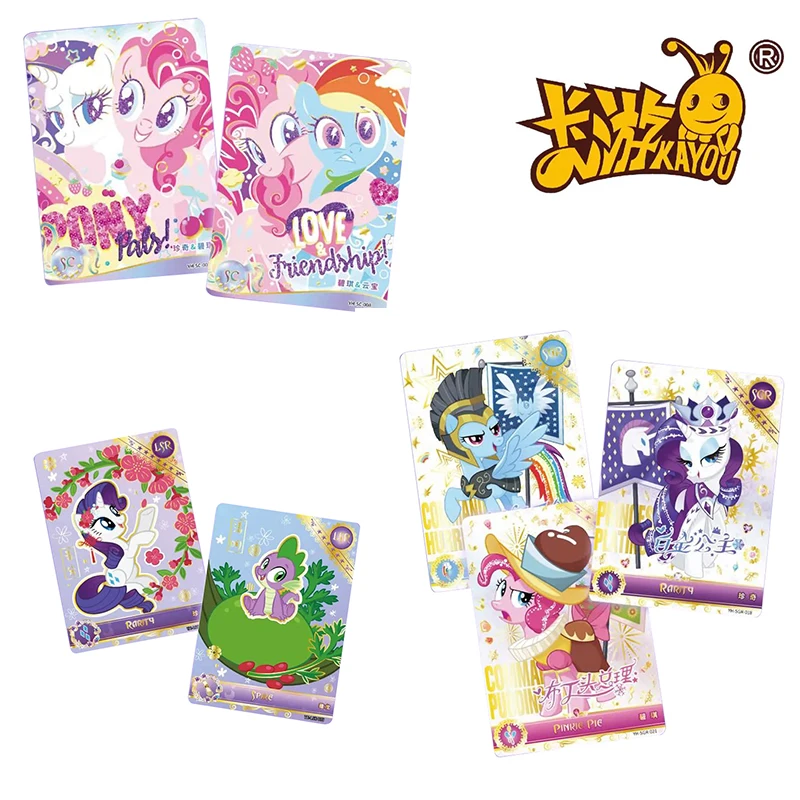

Rare Bronzing Collection Card Childrens Gift New Original Kayou My Little Pony Card Huiyue Edition SC SGR LSR Twilight Sparkle