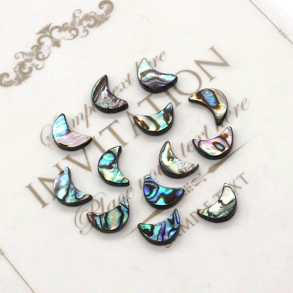 

5pcs Natural Abalone Shell Loose Beads 8x12mm Suitable for DIY Fine Jewelry Necklace Jewelry Accessories Fashion Earrings