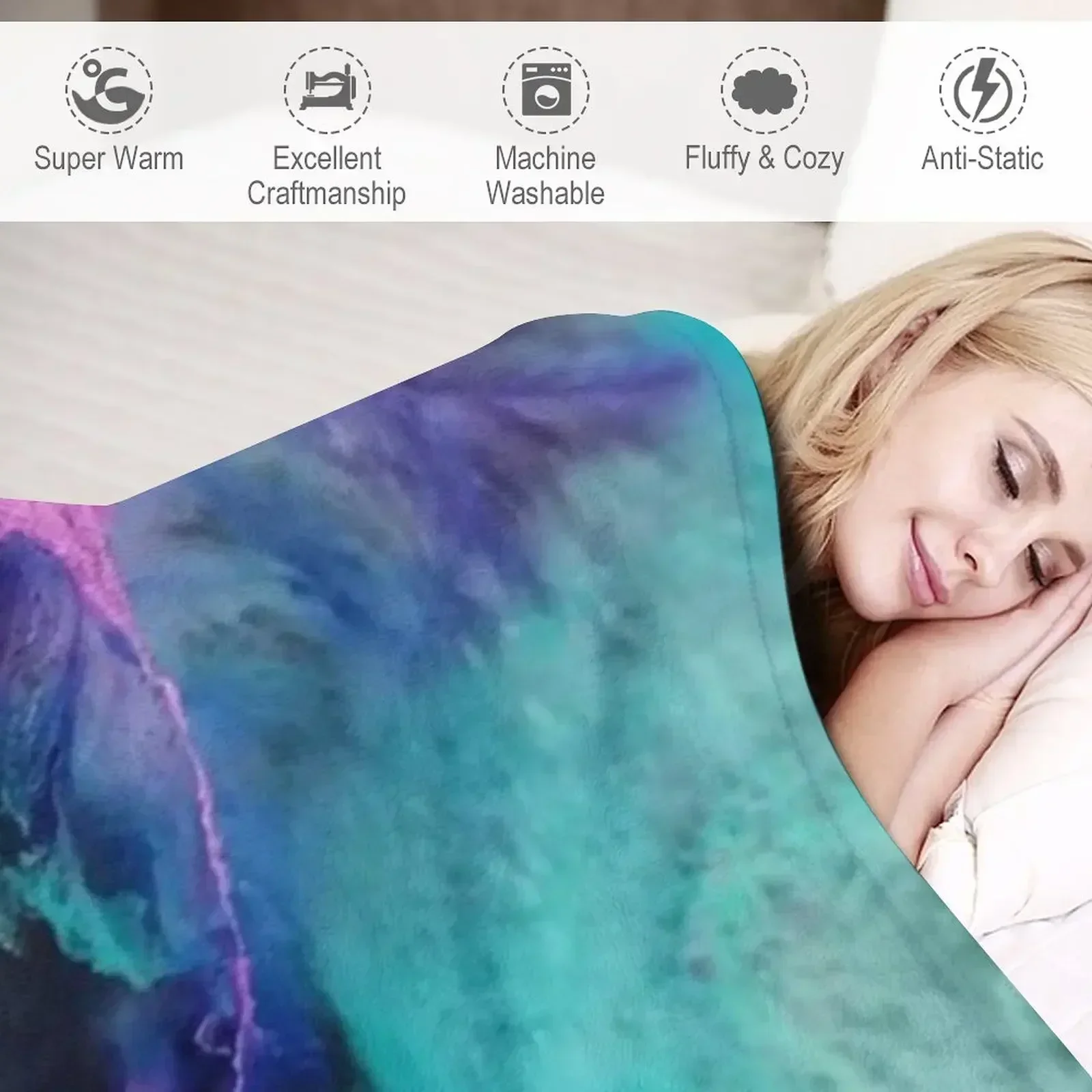 Чернила из смолы Русалка Лагуна в синем розовом и фиолетовом цвете. Детские