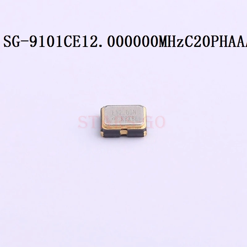 10PCS/100PCS 12MHz 3225 SMD 1.62V~3.63V -40℃~+105℃ SG-9101CE 12.000000MHz C20PHAAA Pre-programmed Oscillators