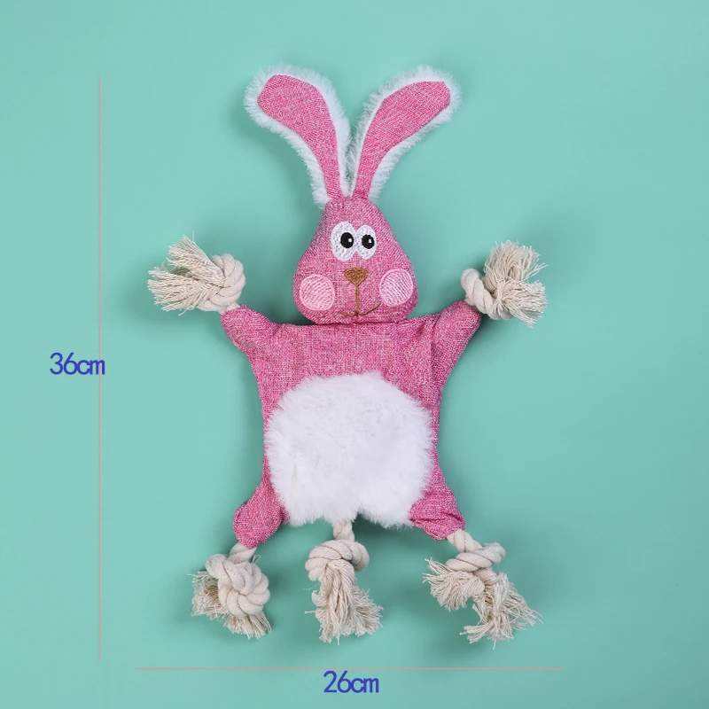 Забавная мягкая плюшевая веревка L40 милая игрушка со скрипящим звуком белка