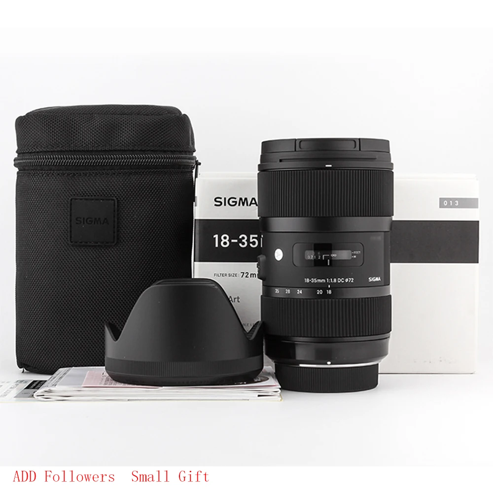Sigma 18-35 мм F1.8 Art DC линза HSM для Canon черный |