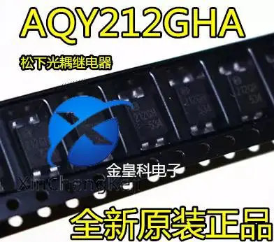 

30pcs original new 212GH AQY212GH optocoupler solid state relay AQY212GHA SOP4
