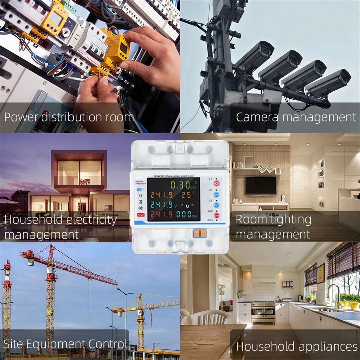 Интеллектуальный автоматический выключатель Tuya Wi-Fi автоматическая защита от