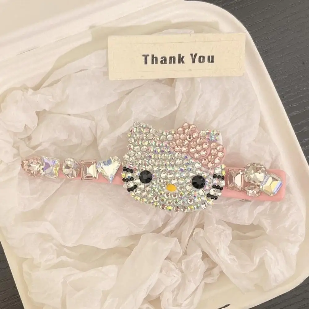 Sanrio Hello Kitty заколка в виде утконоса с бриллиантами держатель для справочника