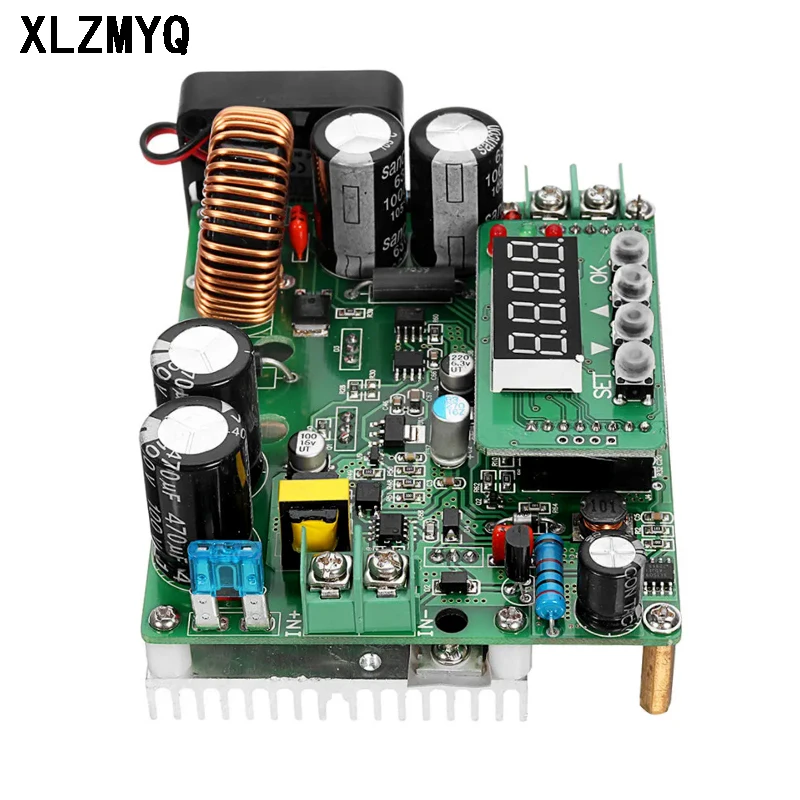 

DC-DC Buck Converter, DC DC Step Down Voltage Regulator 10V-75V to 0-60V 12A DKP6012 Digital Control Volt Reducer Board