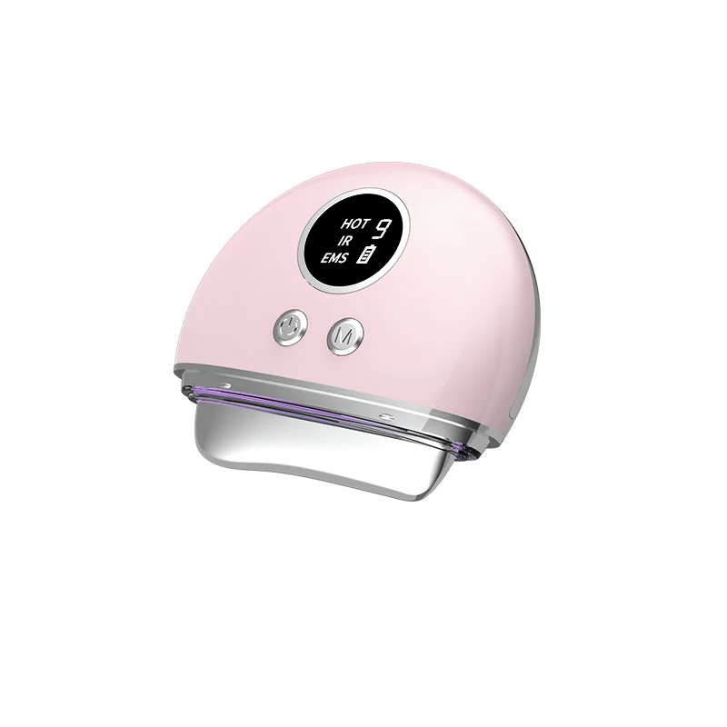 

Home Facial Massage Scraping Vibration Red and Blue Hot Compress Into The Instrument Lifting and Tightening Beauty Instrument