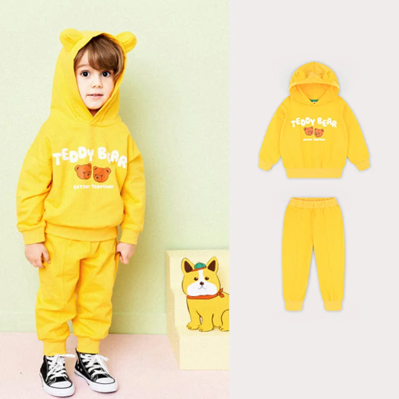 

Брендовая одежда для девочек, весна-лето 2022, женская модель, топ и брюки из 2 предметов для девочек и мальчиков, свитер, костюм, весенняя одежд...