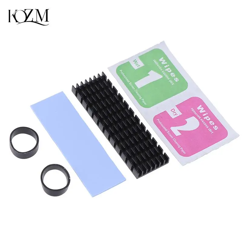 

1Set Thickness Heatsink Heat Dissipation Radiator M.2 Cooling Heat Sink Heat Thermal Pads For NVME NGFF M.2 2280 PCI-E SSD