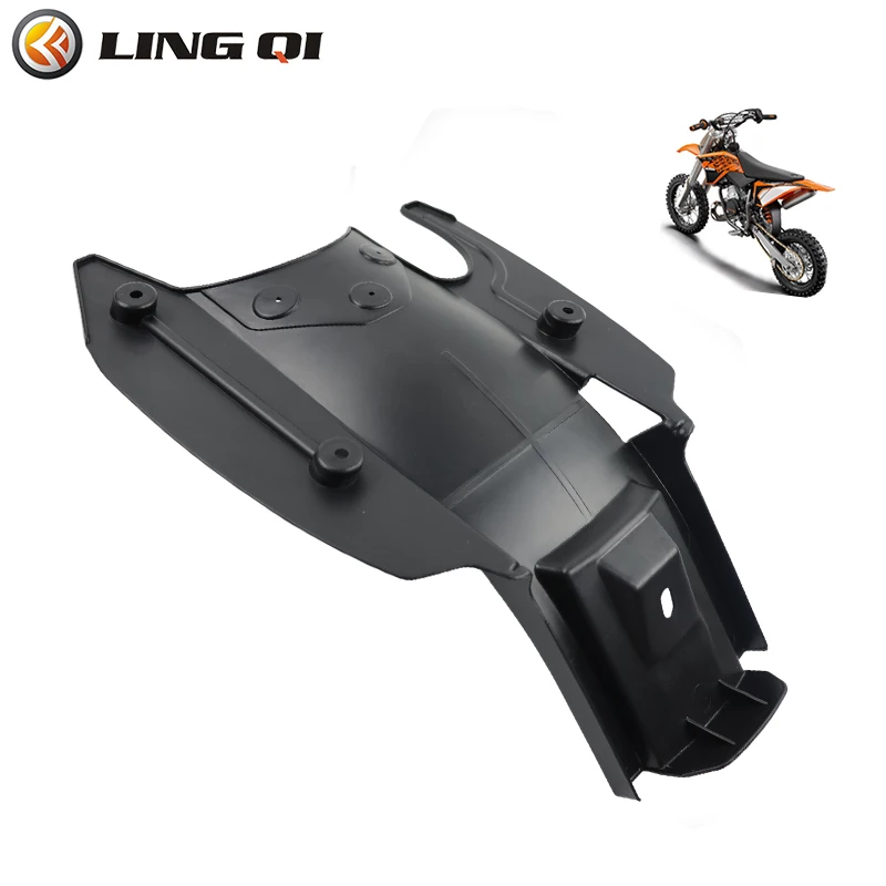 

LING QI Motorcycle Rear Shock Absorber Mudguard Waterproof Fender For KTM65 Motocross Dirt Bike Pit Bike KTM 65 Motorcycle Parts