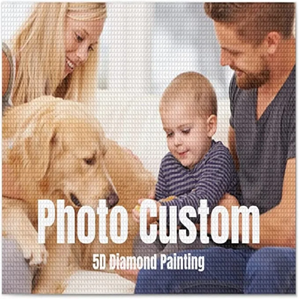 Custom Diamond Painting Record Life Picture Custom Full Diamond Mosaic  Embroidery Cross Stitch Kits Home Decor Collection Gift