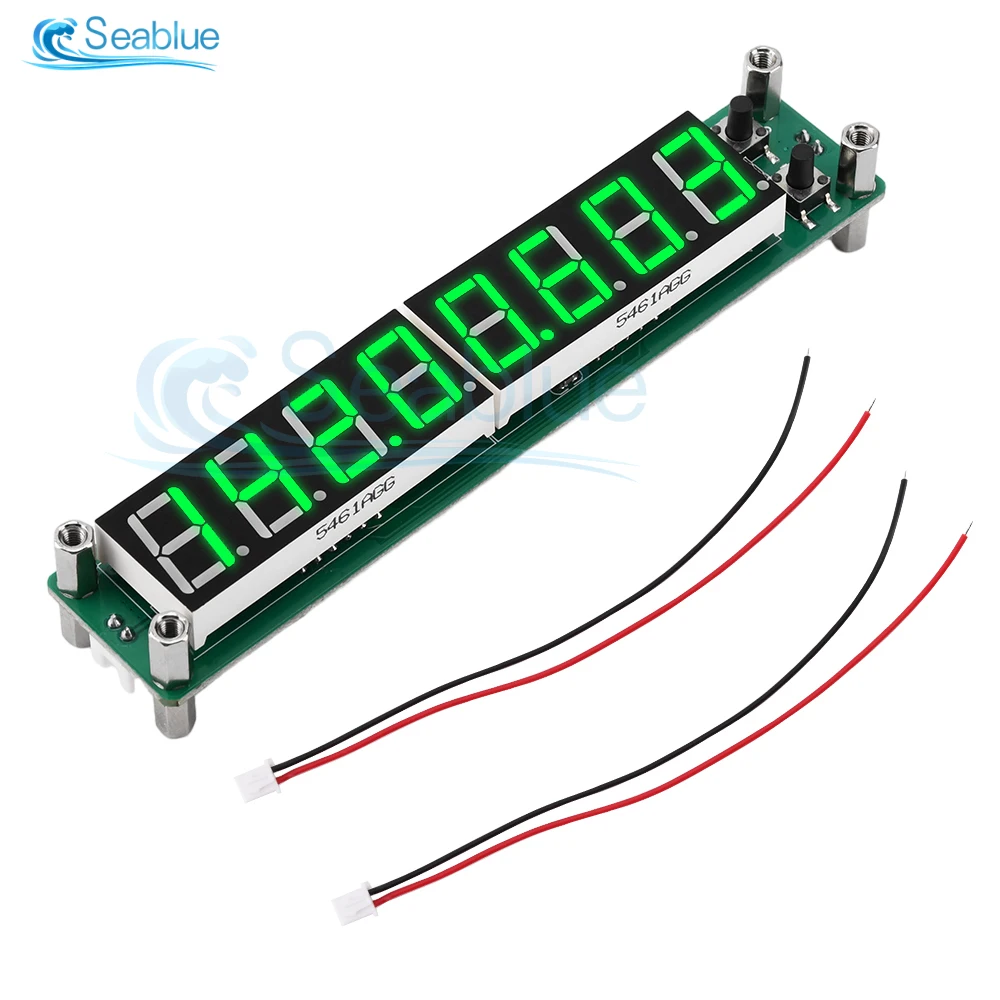 

Частотомер Aideepen 8-разрядный 0.1 МГц-60 МГц 1.2 ГГц