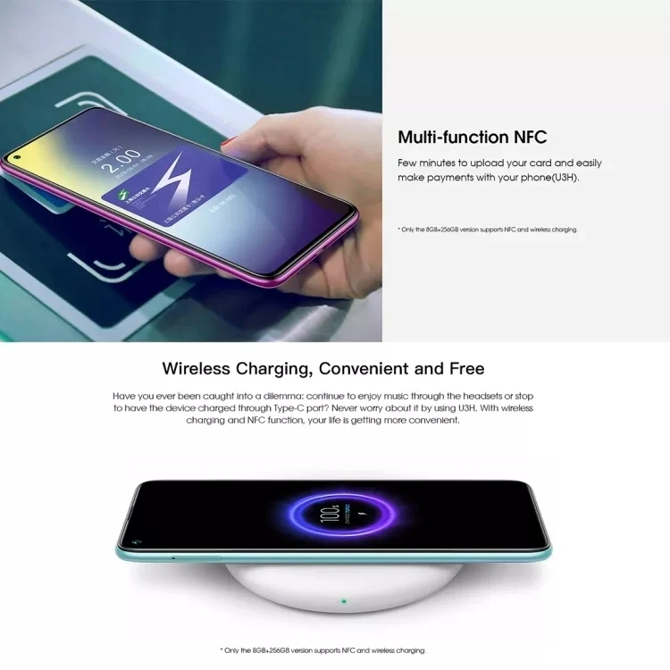 Original ELEPHONE U3H 8GB RAM 256GB ROM Helio P70 Octa Core 3500mAh Smartphone 6.53