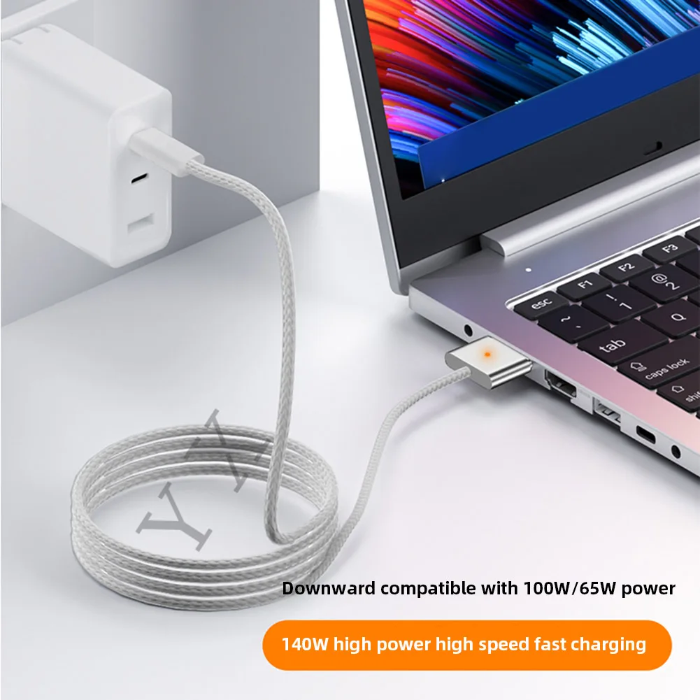 2M Fast Charging Plug Max Power PD140W Type-C Male To Magsaf