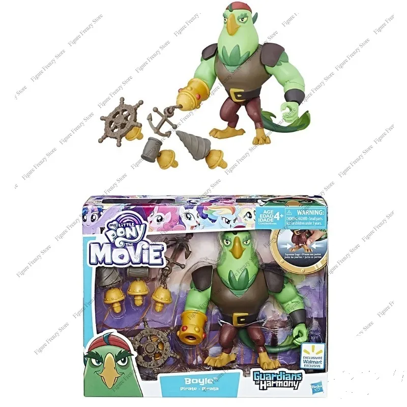 Фото Специальное предложение: Hasbro My Little Pony The Movie Guardians Harmony Applejack Captain Celaeno, фигурка Бойла, игрушки Mol, подарки для детей №4
