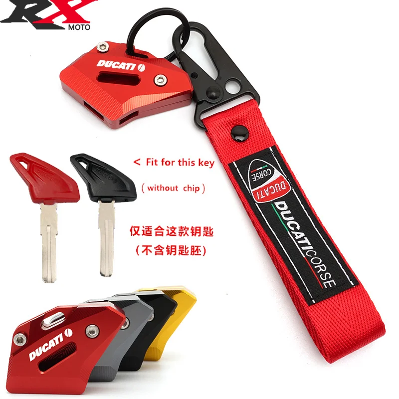 Keychain Keyring Key Chain Cnc Motorcycle Accessories For Ducati Scrambler 400 800 1100