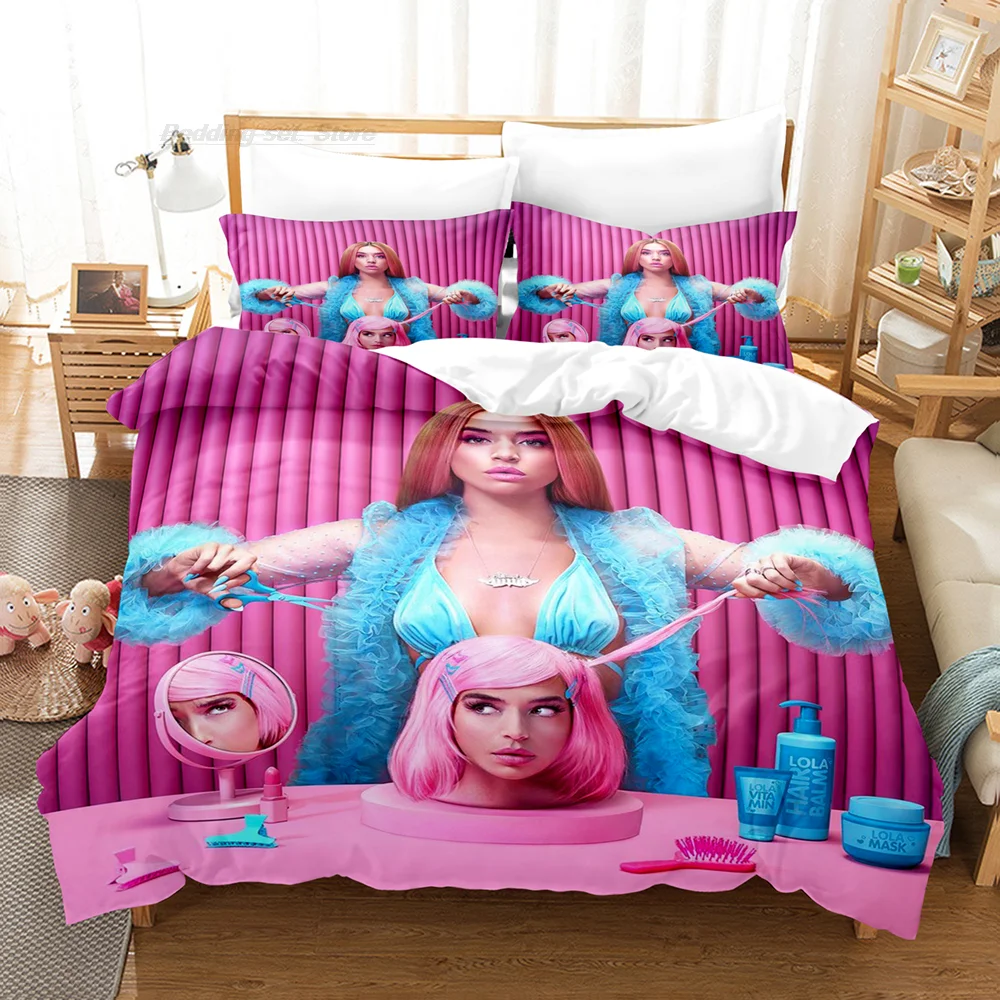 Комплект постельного белья no bed funda nordica cama Lola Indigo aliexpress uk CN(Origin) Duvetcover 2 шт.