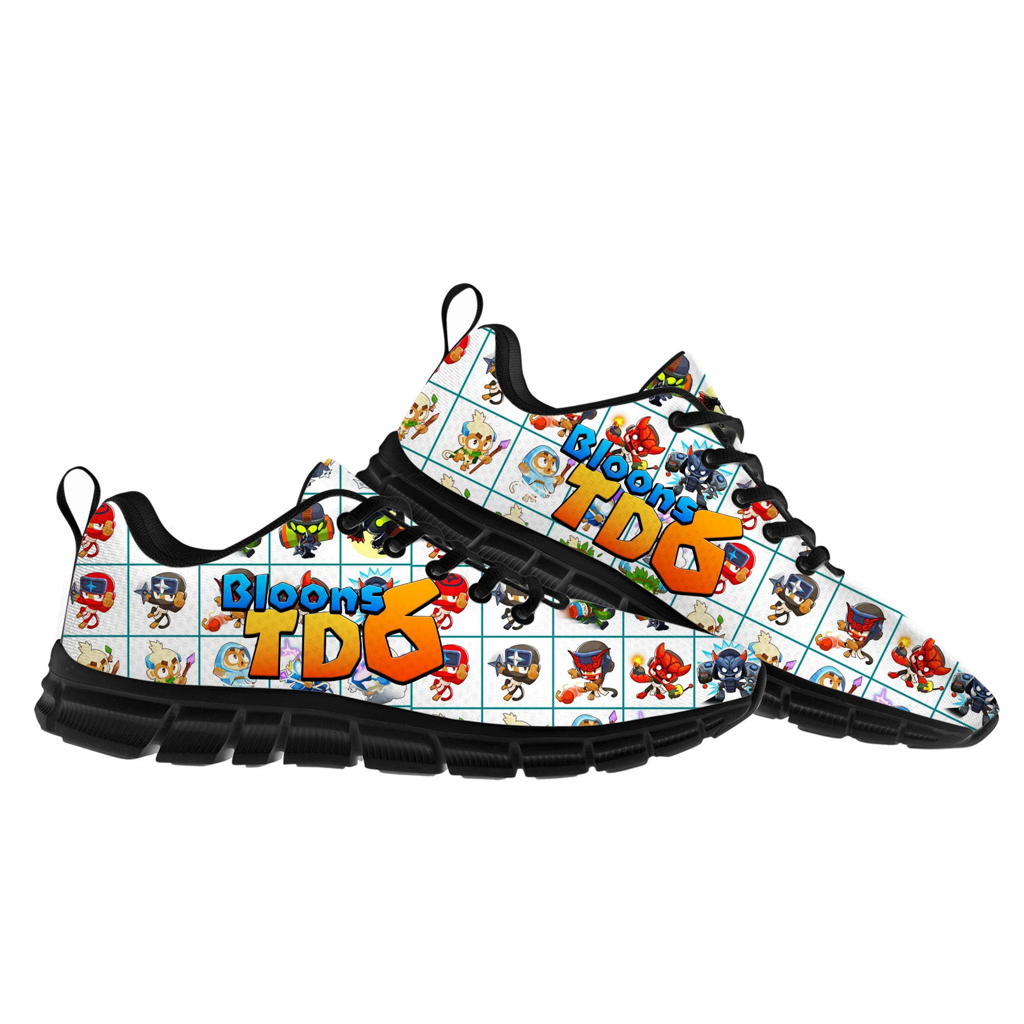 

Bloons TD 6 Sports Shoes Cartoon Game Mens Womens Teenager Children Sneakers Fashion High Quality Sneaker Custom Built Shoes