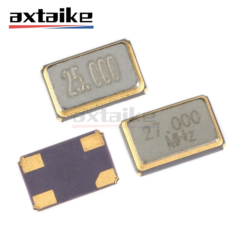 

10PCS 5*3.2mm 4Pin 5032 SMD 8M 10M 11.0592M 12M 16M 20M 22.1184M 24M 25M 27M 30M 32M 40M 48M 50 MHz Passive Crystal Oscillator