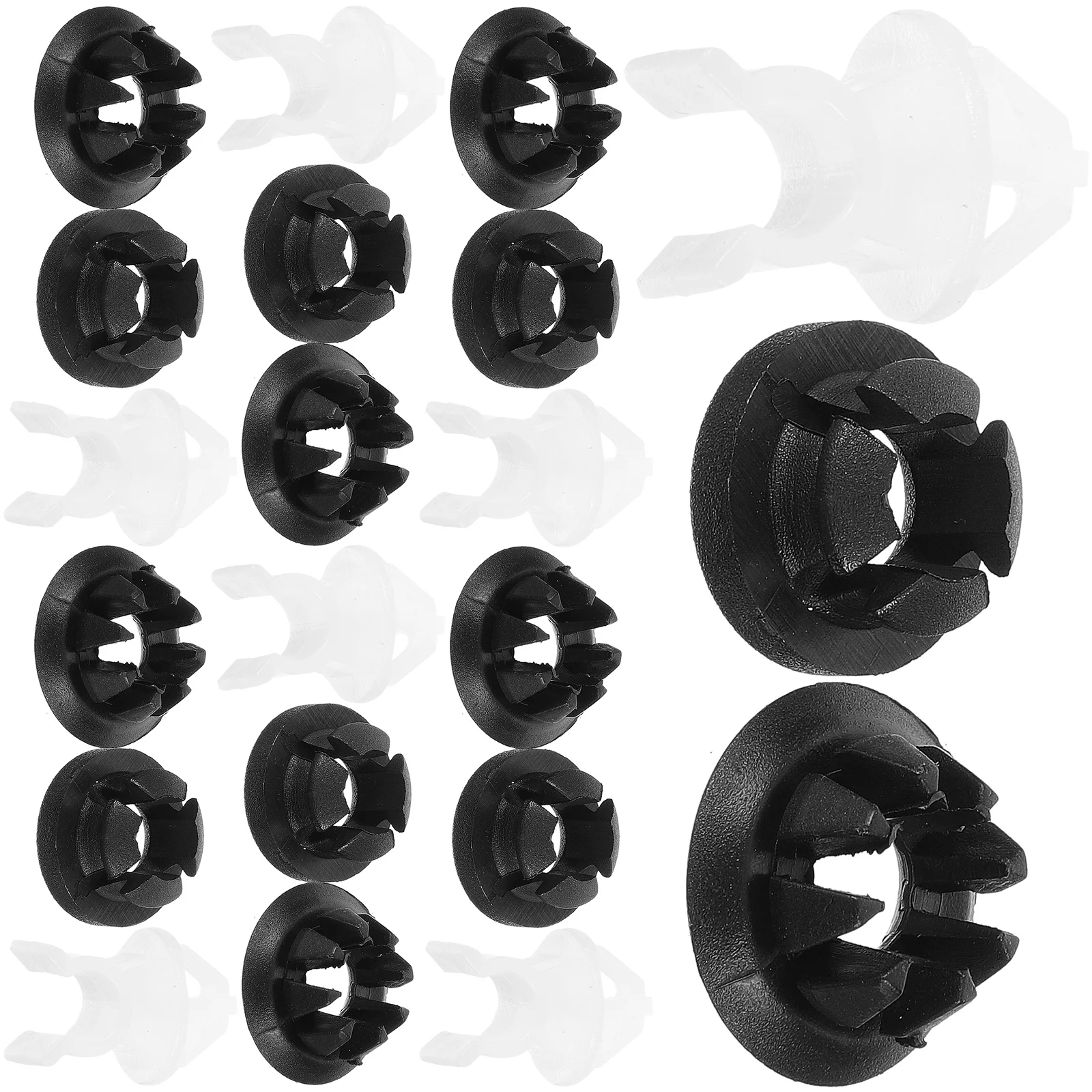 

10 Sets Engine Hood Support Rod Prop Cover Clip Car Mount Accessories Holder Plastic