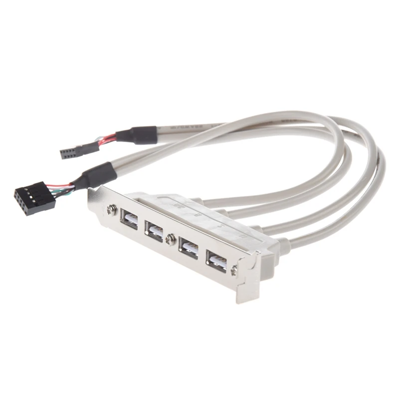 2 шт. кабель-удлинитель с 4 портами USB 0 на 9 Pin |