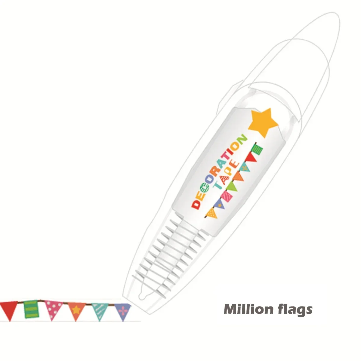 

Kawaii корректирующая лента 6 мм