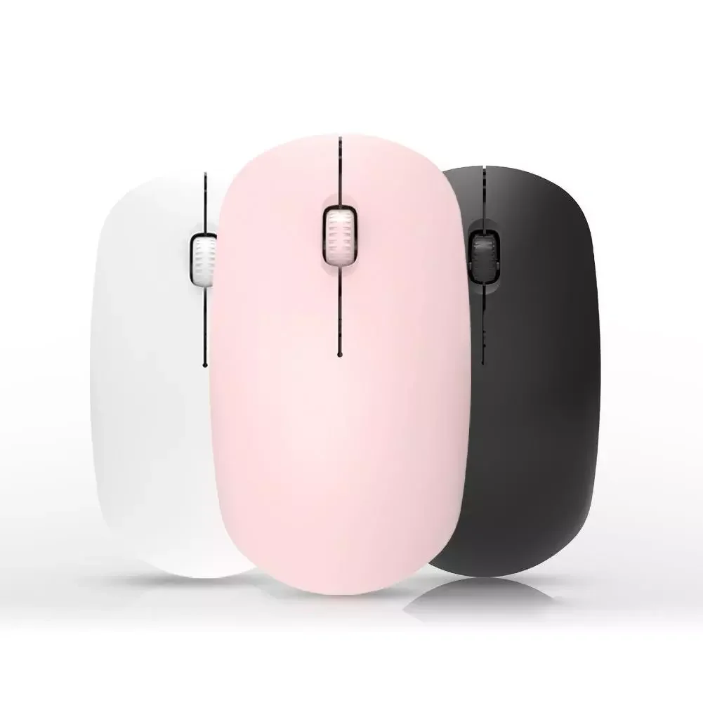 

1200 DPI USB Rechargeable Mute Wireless Bluetooth Gaming Mouse Computer Accessories For PC Laptop 2.4G