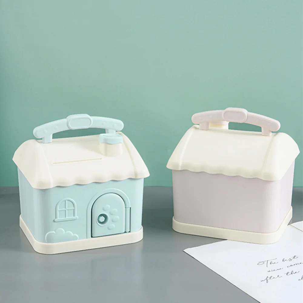 

Piggy Bank Cartoon Cute Money Boxes For Children Digital Coins Cash Saving Mini House Ornament Box Children Gift