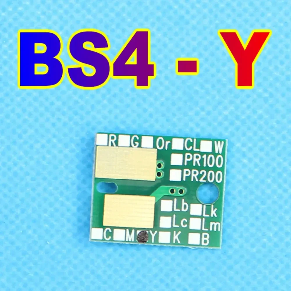 Чернильный чип для принтера 2000 мл BS4 одноразовый IC чернильный Mimaki UJF 3042 6042 JFX200 чипы