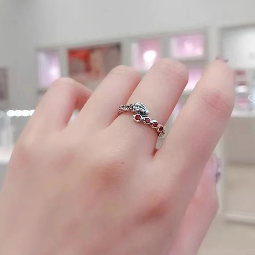 Классическое кольцо серебро луна