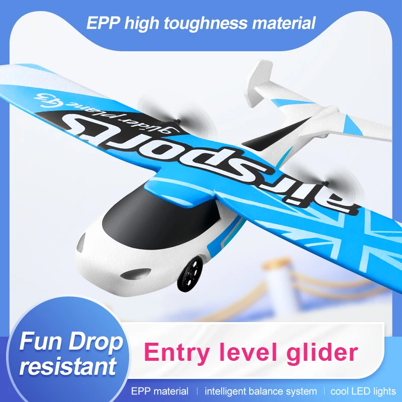 

G3 Drone Glider Beginner Remote Control Aircraft Fixed Wing Foam Fall Resistant Hand Throwing Plane Electric Outdoor RC Airplane