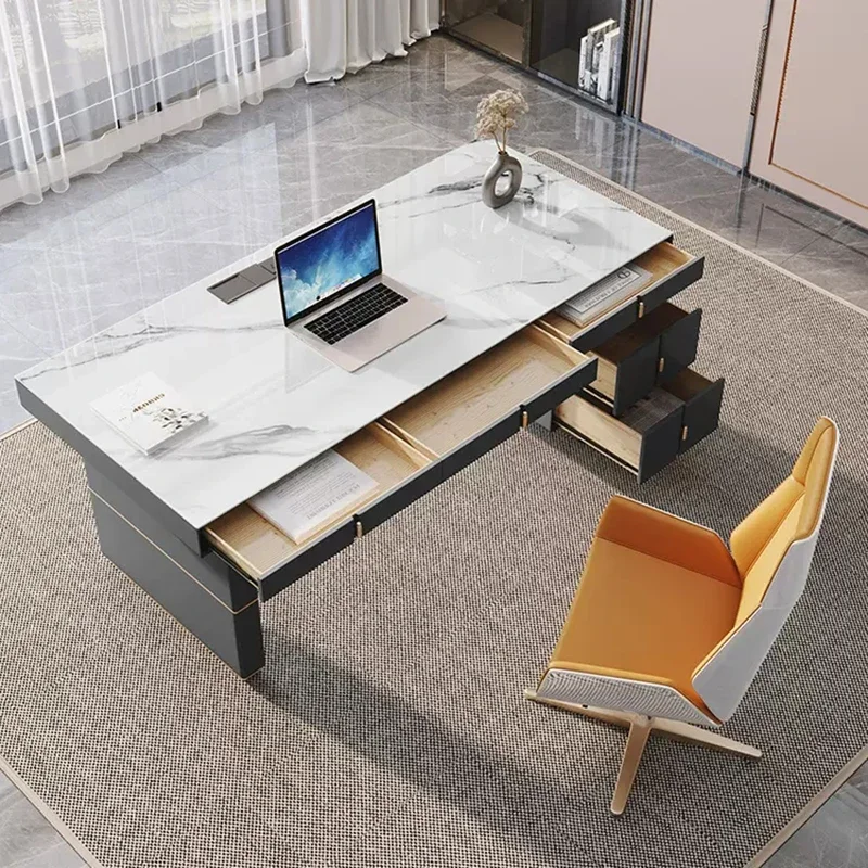 Угловой офисный стол многофункциональный учебный компьютер письменная рабочая