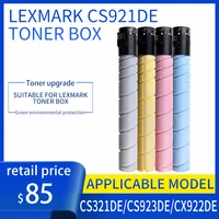 toner cartridge for lexmark cs921 cs923 cx921 cx924 cx923 cx922