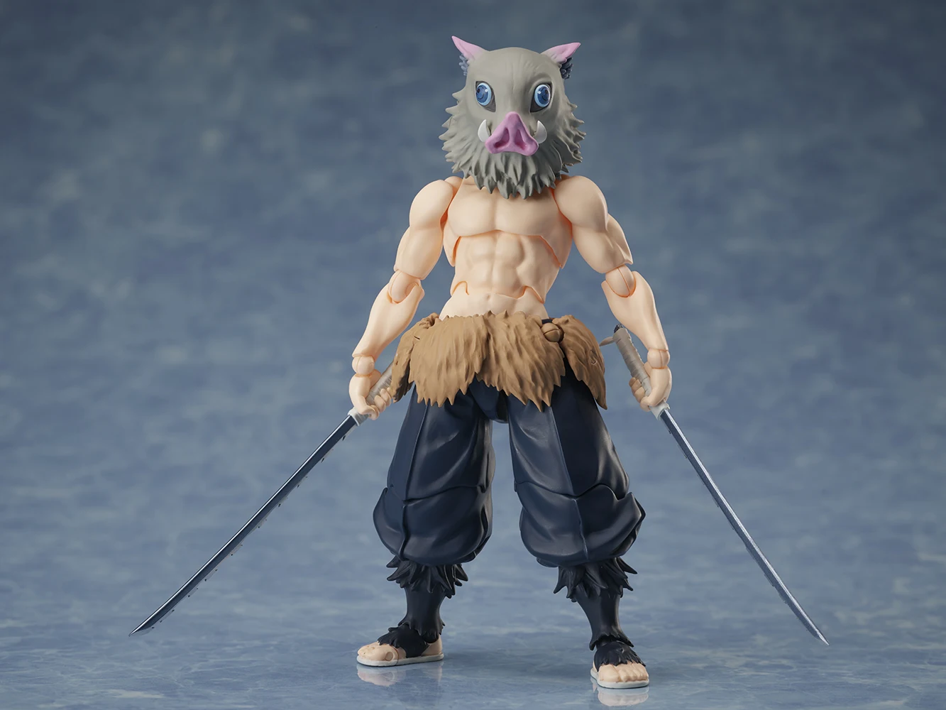 В наличии оригинальный Aniplex BUZZmod Inosuke Hashibira Kimetsu No Yaiba экшн-фигурка рассекающего