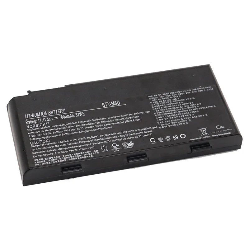 Аккумулятор для ноутбука MSI GT60 GT70 GX780R GX680 GX780 GT780R GT660R GT663R GX660 GT680R 16F2