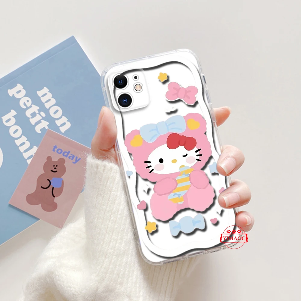 Мягкий чехол hello kitty для Samsung A7 A70 A71 A72 A8 A9 J2 J4 J5 J6 J7 J9 M30S M31 M51 M23 A04 A14 A23 A34 A54
