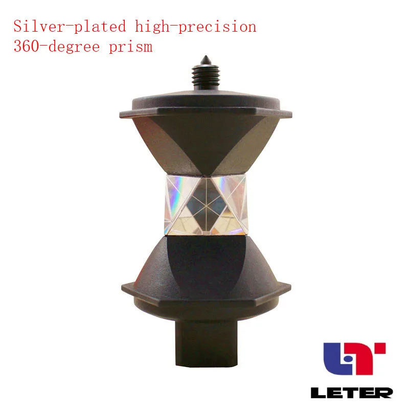 

New Model 360 Degree Silver plated Reflective Prism For Total Stations