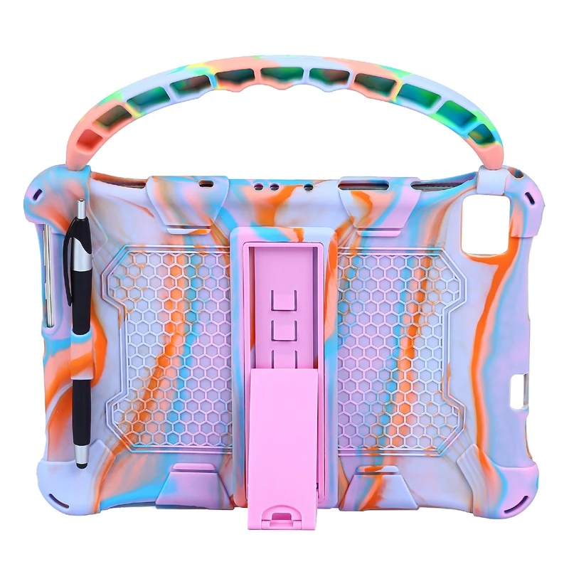 

Case For Teclast M40 P20HD P20 10.1 Inch Tablet Silicone Case Tablet Stand With Handle For Teclast P20HD