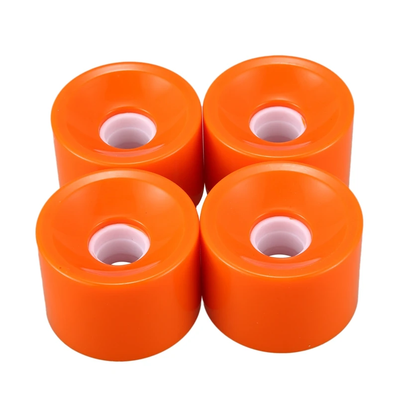 

4Pcs/Set 82A Skateboard Wheel Electric Longboard Wheels Double Rocker Board Wheels 70X51mm