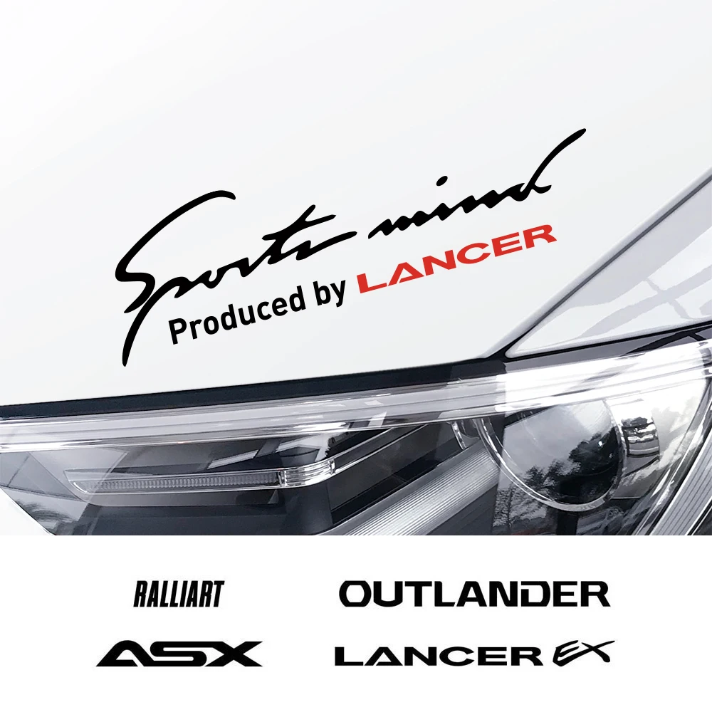 Автомобильные наклейки-брови для Mitsubishi Lancer 10X3 9 EX Outlander ASX Ralliart конкурсные