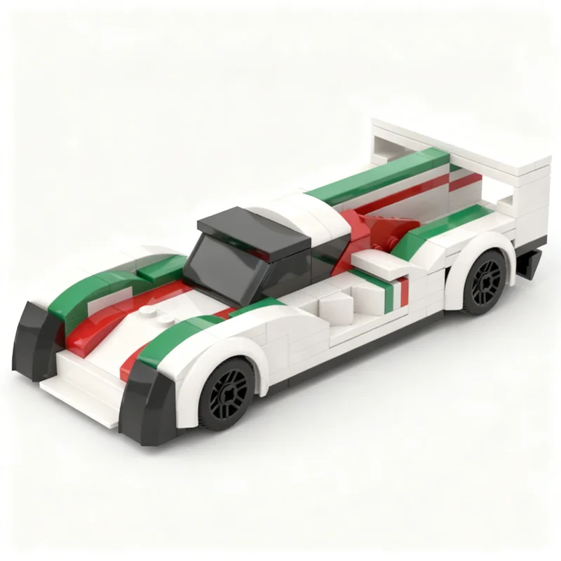 188 деталей MOC Cars Octan LeMans, модель из строительных блоков, рождественский подарок, игрушка, креативный конструктор, 3D-образовательная идея, коллекция на день рождения (art.: 3920dd0754046) - 3920dd0754046