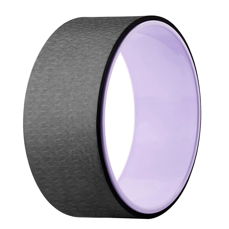 

ELOS-Yoga Wheel Most Comfortable Yoga Prop Wheel Perfect for Back Pain Stretching Improve Yoga Poses Back Muscle Relaxation
